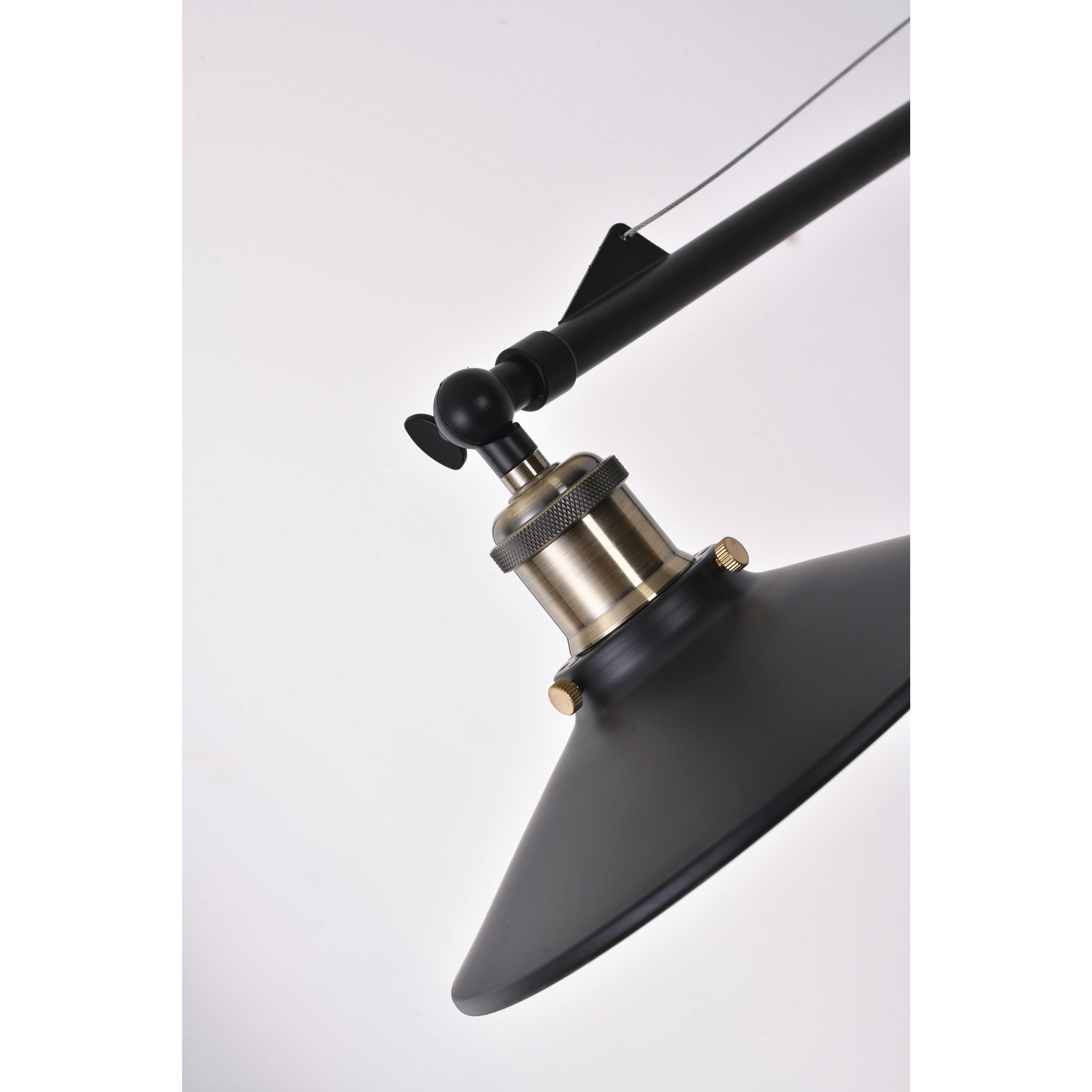 Canada Wall Sconce Wall Light, Black Frame