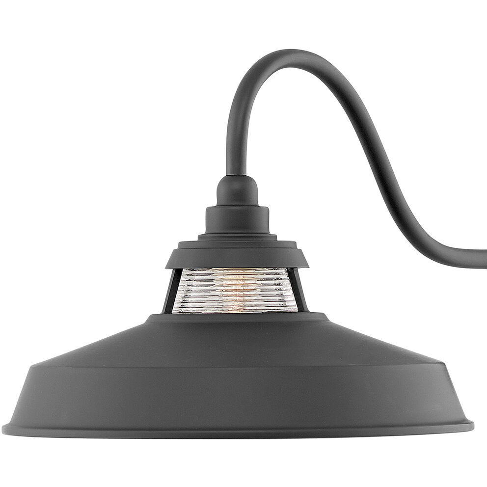 Troyer Outdoor Wall Mount Lantern in Black