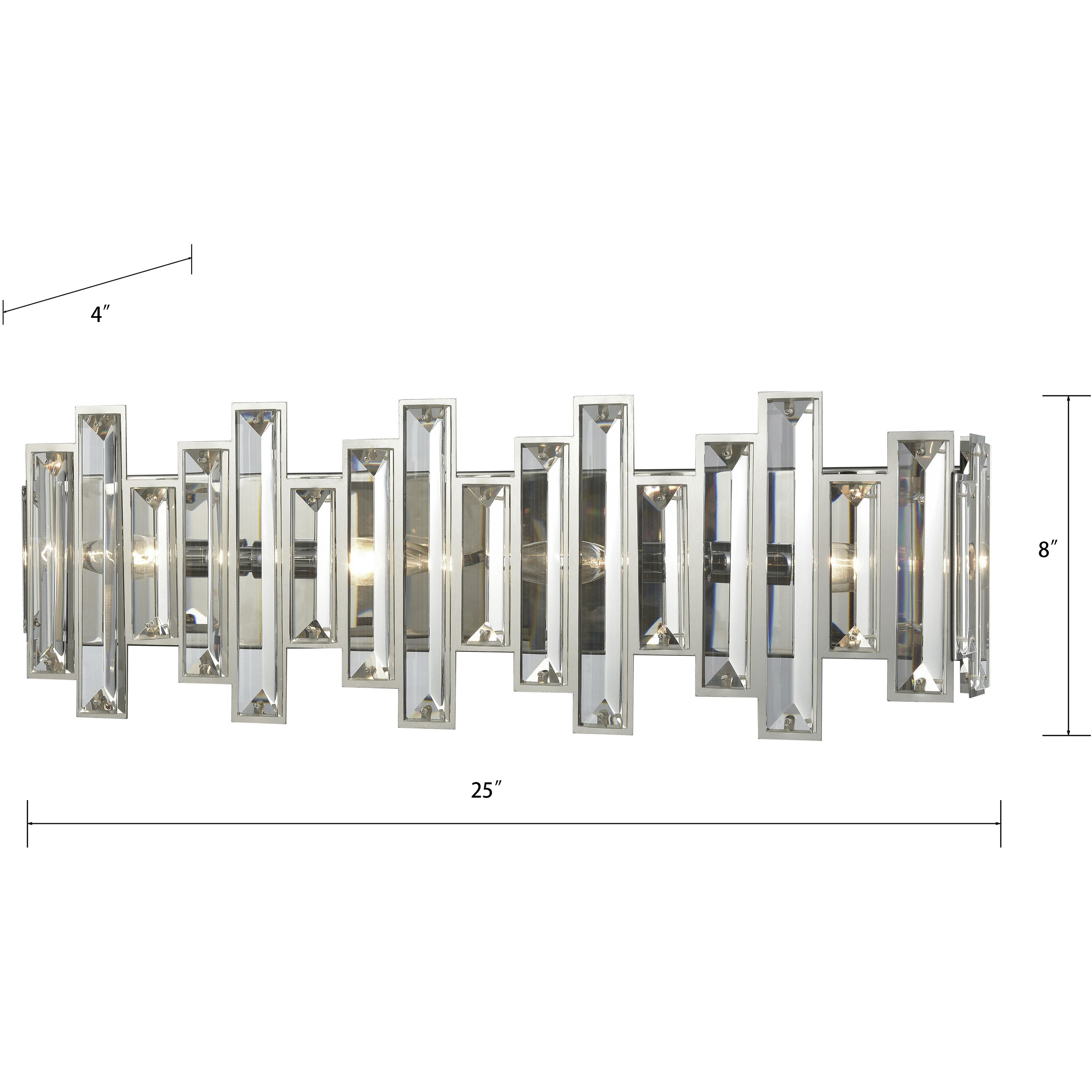 Crystal Heights Vanity Light Wall Light