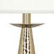 Dal 23.25 inch 150 watt Modern Brass Accent Lamp Portable Light