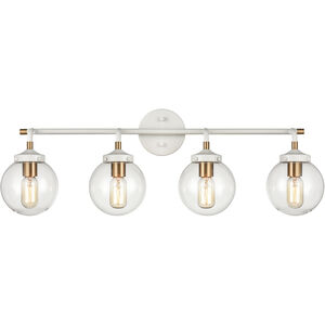 Boudreaux 4 Light 33.00 inch Bathroom Vanity Light