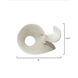 Amorphous Off White Table Object