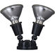 Outdoor Security LED 4.25 inch Black Outdoor Security