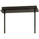 Stitch LED 42 inch Painted Black Oxide Chandelier Ceiling Light