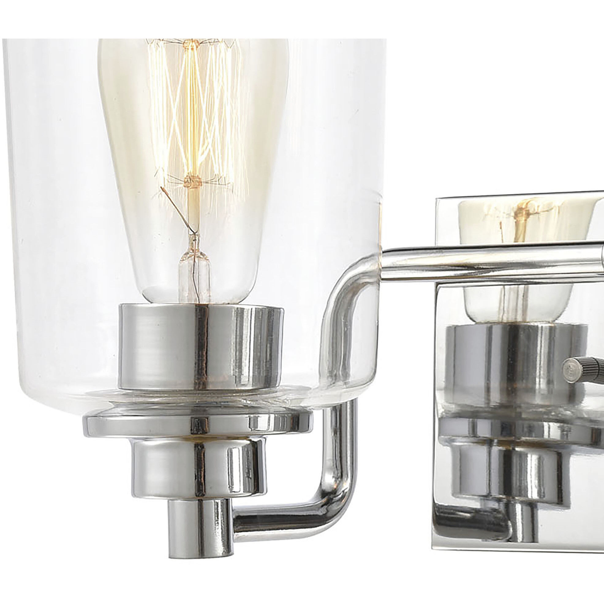 Robins Vanity Light Wall Light in Polished Chrome