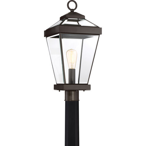 Ravine 1 Light 23 inch Western Bronze Outdoor Post Lantern