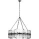 Suzanne Kasler Solera LED 37.25 inch Bronze Barrel Chandelier Ceiling Light