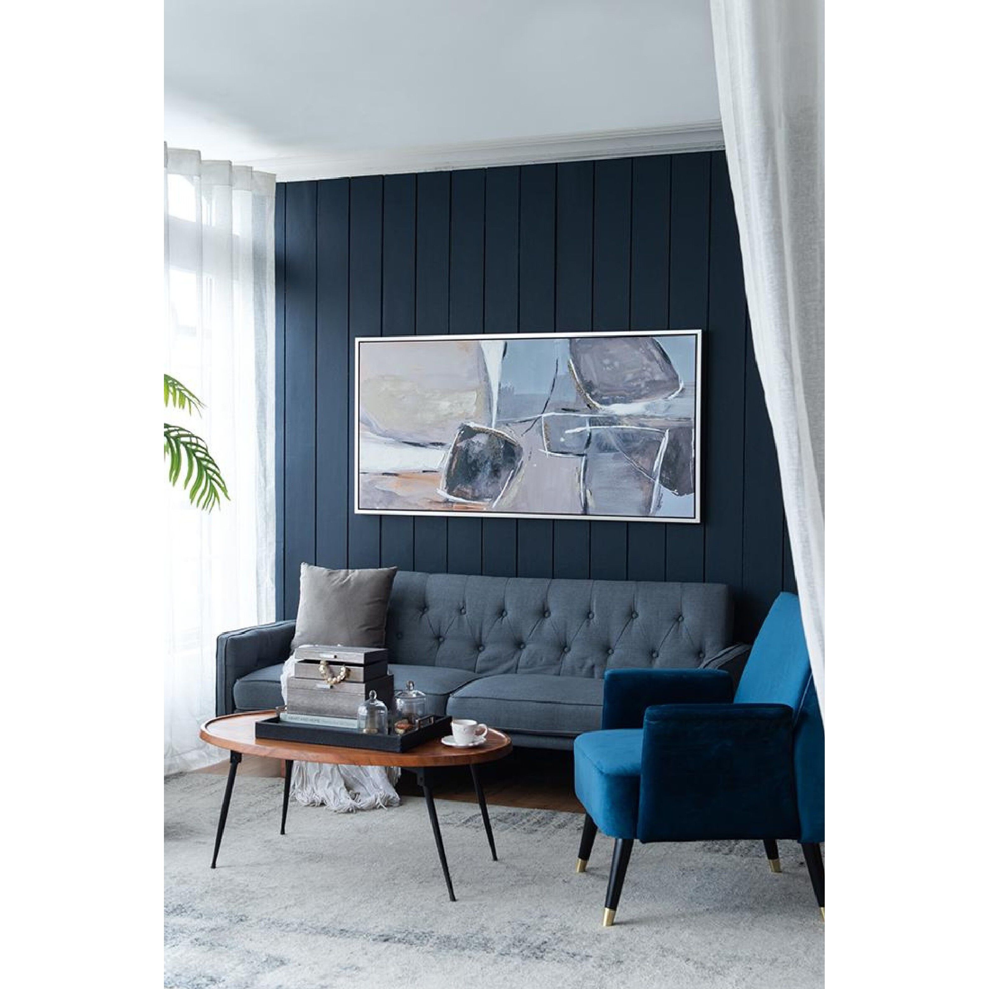 Ice Beige/Gray Wall Art