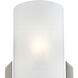 Zenith 1 Light 8 inch Brushed Nickel ADA Sconce Wall Light