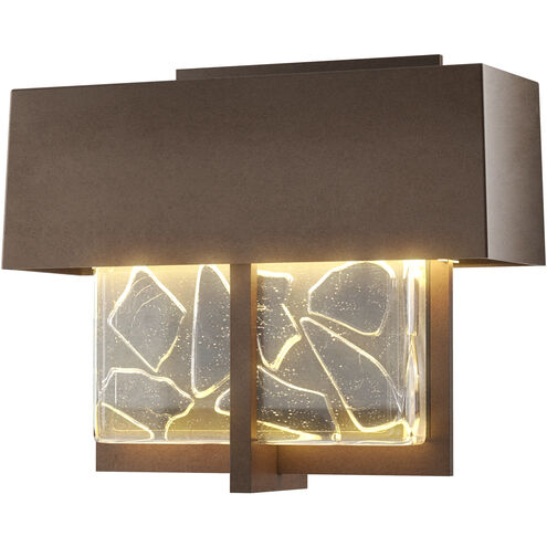Shard LED 7.1 inch Coastal Bronze Outdoor Sconce, Small