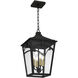 Jaxon 4 Light 10.75 inch Western Bronze Outdoor Hanging Lantern
