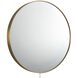 Carnival 36 X 36 inch Brushed Brass LED Infinity Mirror