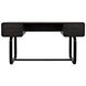 Voltes 60 X 26 inch Ebony Walnut Desk