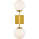 Neri 2 Light 6.70 inch Bathroom Vanity Light