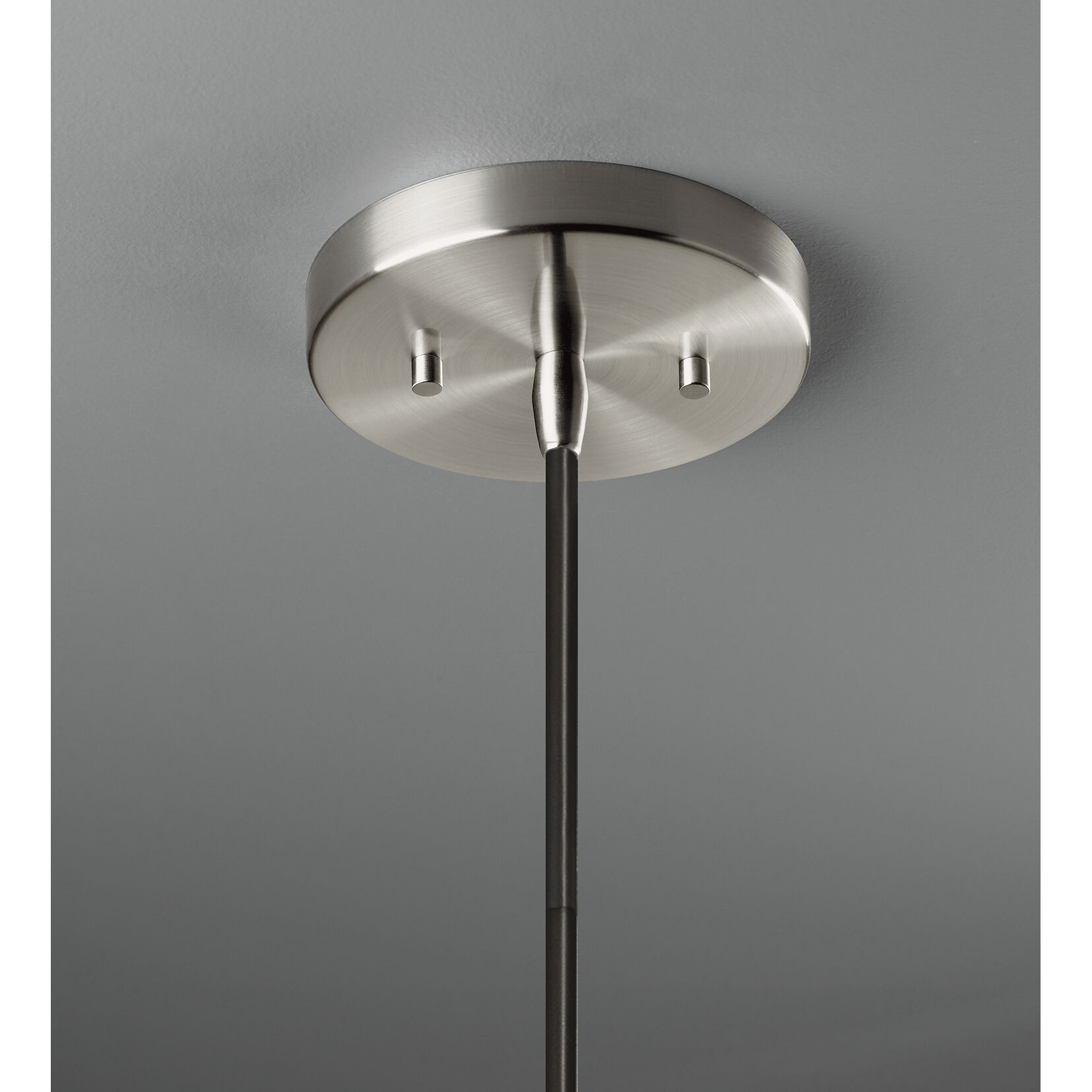 Radiance Collection 1 Light 12 inch Polished Chrome and Matte White and Black Pendant Ceiling Light