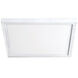 Square 1 Light 7.00 inch Flush Mount