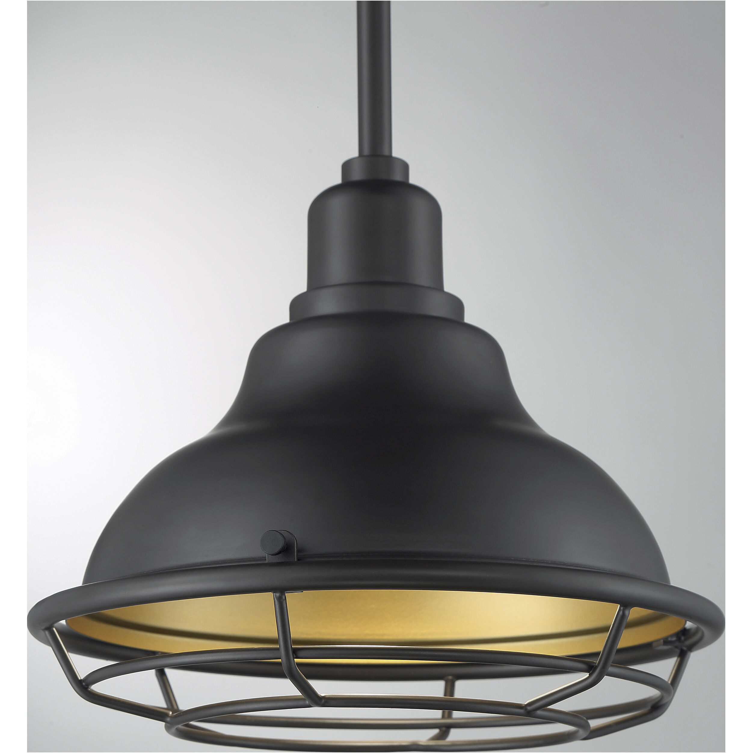 Newbridge 1 Light 10 inch Dark Bronze and Gold Pendant Ceiling Light