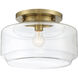 Peri 1 Light 14.00 inch Flush Mount