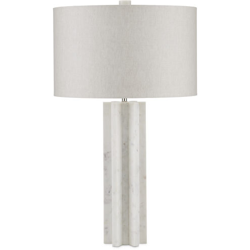 Mercurius 30.5 inch 150.00 watt White Table Lamp Portable Light