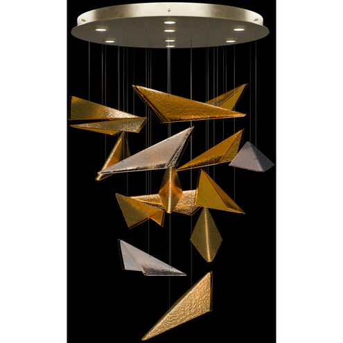 Volo 8 Light 36 inch Gold Pendant Ceiling Light