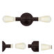Bedford 2 Light 8 inch Oil Rubbed Bronze Bathroom Wall Sconce Wall Light