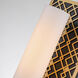 Ziggy 1 Light 6 inch Laquered Gold Bath Bar Wall Light