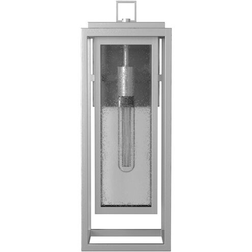 Coastal Elements Republic LED 20 inch Satin Nickel Outdoor Wall Mount Lantern, Estate Series