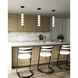 Alora Mood Bijou LED 4.38 inch Matte Black Pendant Ceiling Light