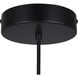 Kinslea 1 Light 4.75 inch Matte Black Pendant Ceiling Light in Clear Glass