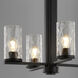 Steinway 4 Light 22 inch Matte Black Chandelier Ceiling Light