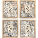 La Grieche Birds Brown and Black and Rust Framed Art