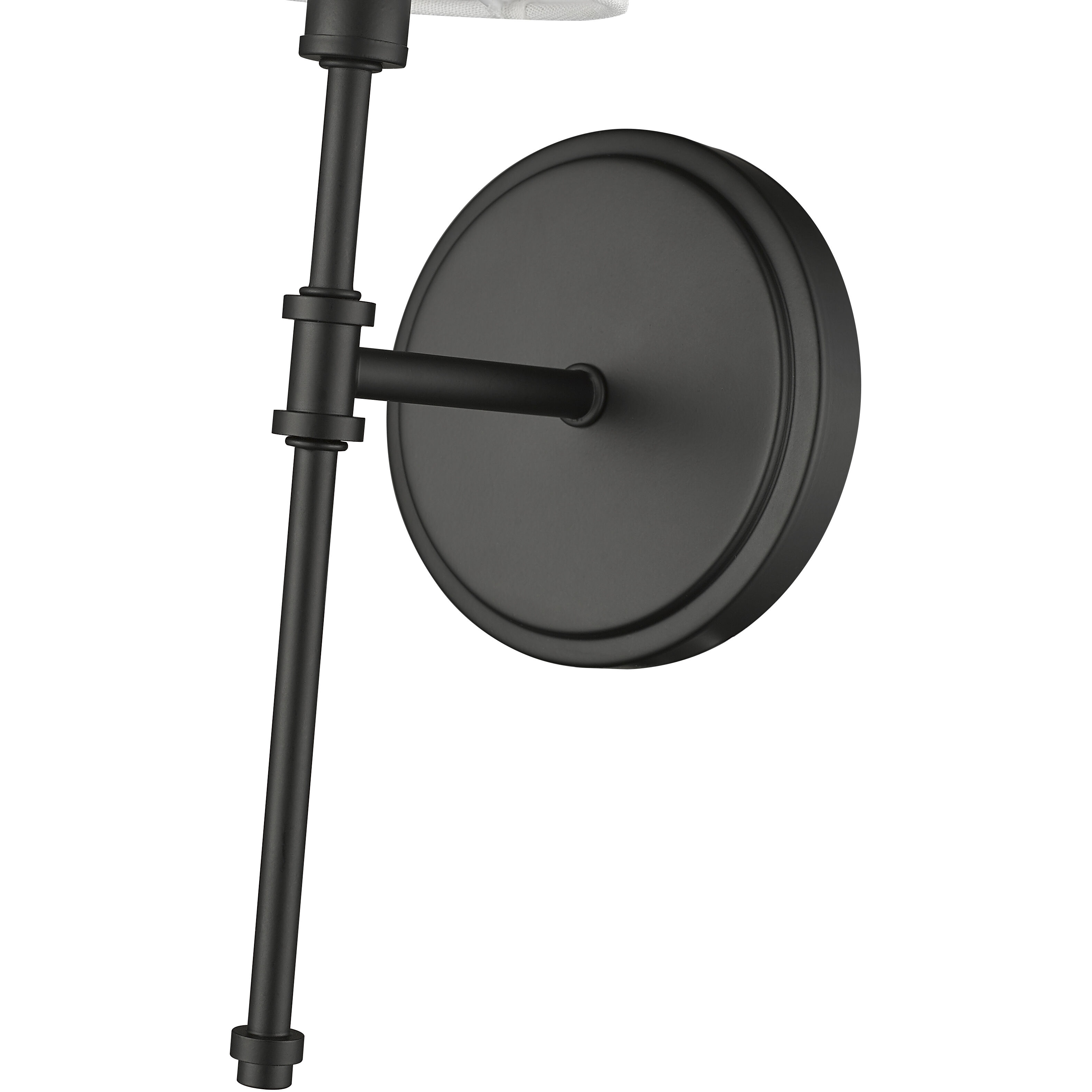 Adorra Wall Sconce Wall Light in Matte Black