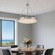 Cameron 1 Light 24 inch Polished Nickel Pendant Ceiling Light