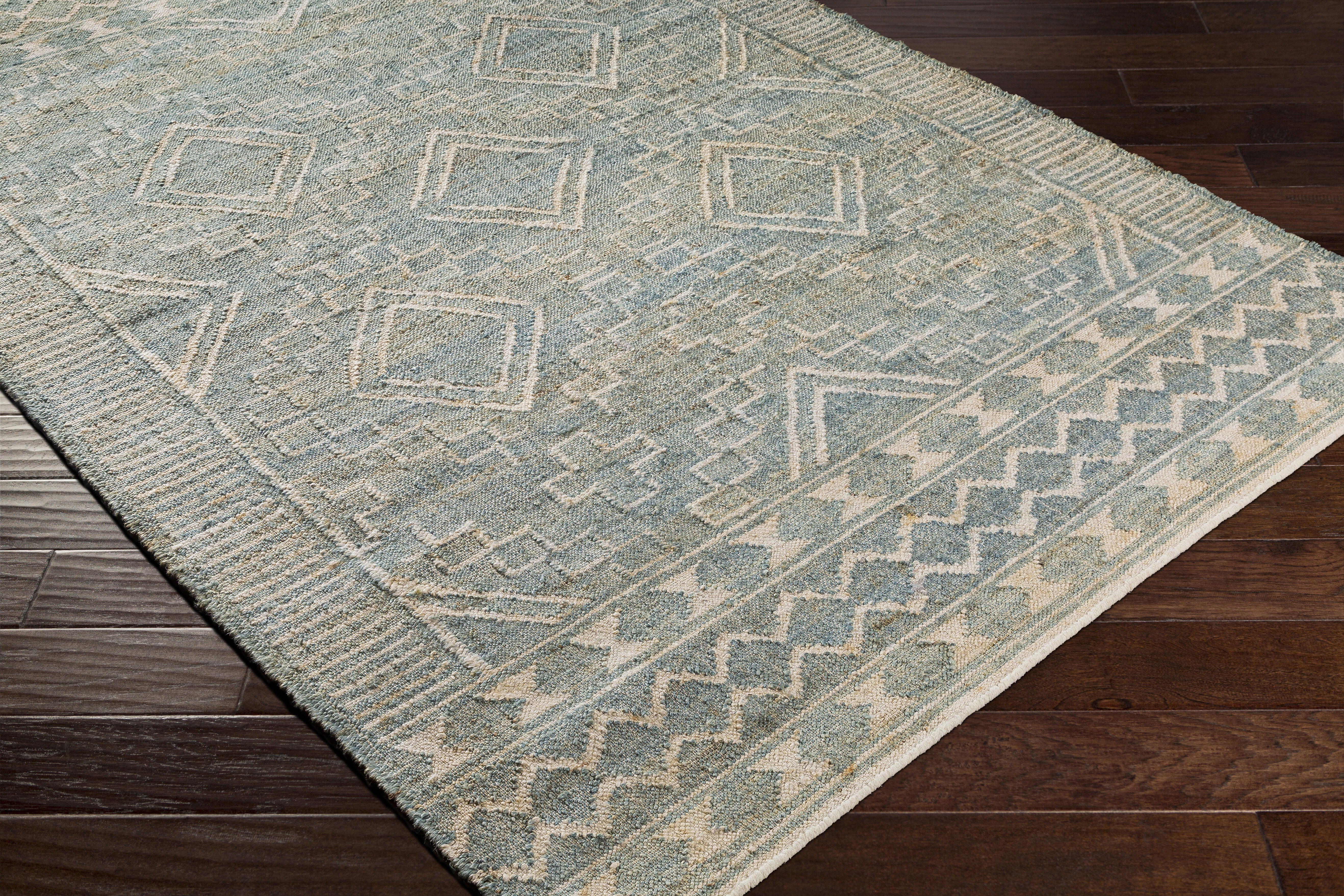 Cadence 36 X 24 inch Dusty Sage Rug in 2 x 3, Rectangle