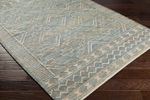 Cadence 90 X 60 inch Dusty Sage Rug in 5 x 8, Rectangle