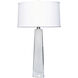 Crystal 1 Light 18.00 inch Table Lamp