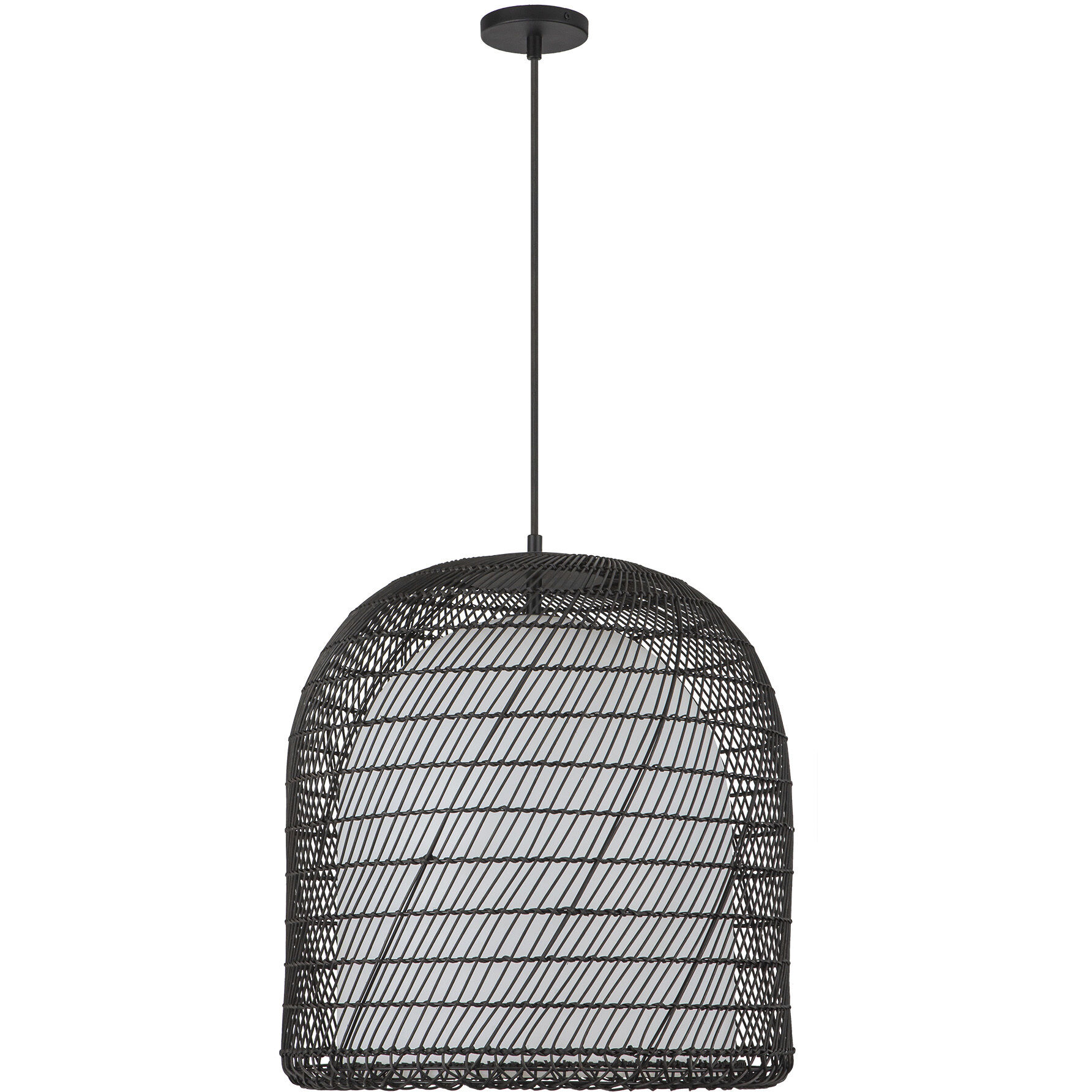 Alora Mood Bondi Pendant Ceiling Light in Matte Black