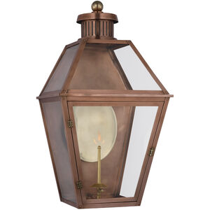 Chapman & Myers Stratford2 1 Light 32.25 inch Soft Copper Outdoor Gas Wall Lantern, Large