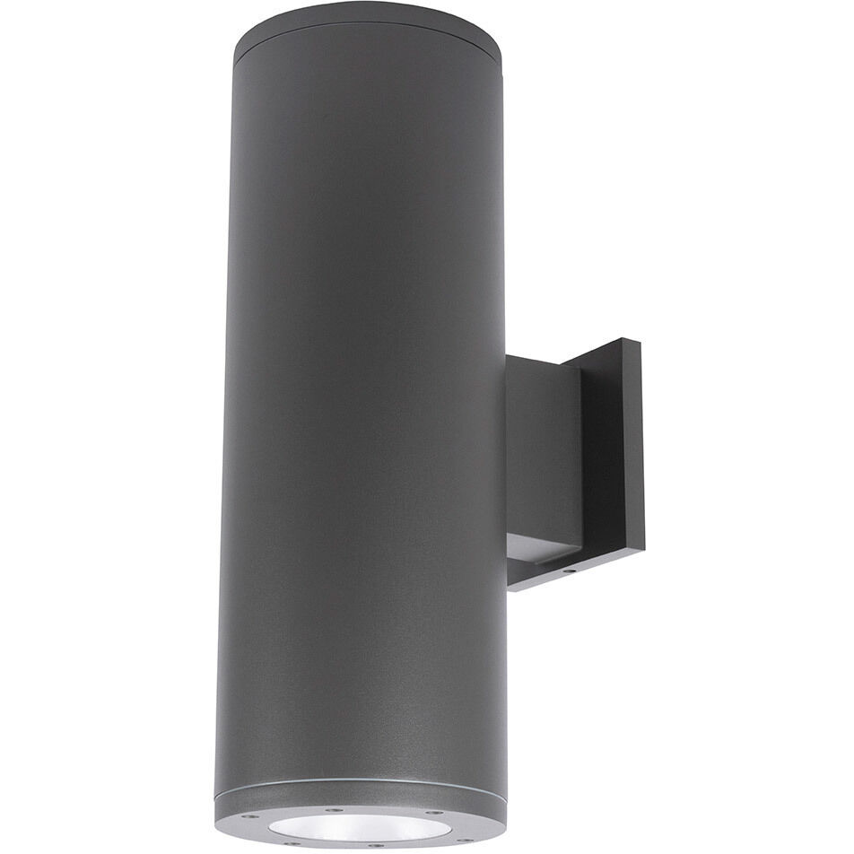 Cube Arch LED 6.25 inch Graphite Sconce Wall Light in Spot, 90, 2700K, Straight Up/Down