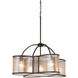 Dixon 5 Light 28 inch Bronze Chandelier Ceiling Light