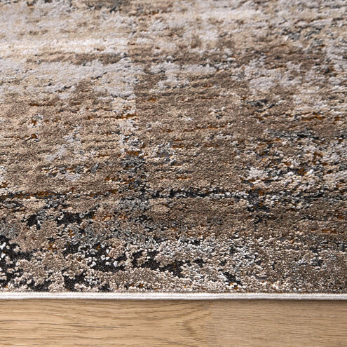 Hadim 130 X 94 inch Black/Grey Rug in 8 x 11