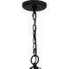 Adelaide 9 Light 30 inch Matte Black Chandelier Ceiling Light