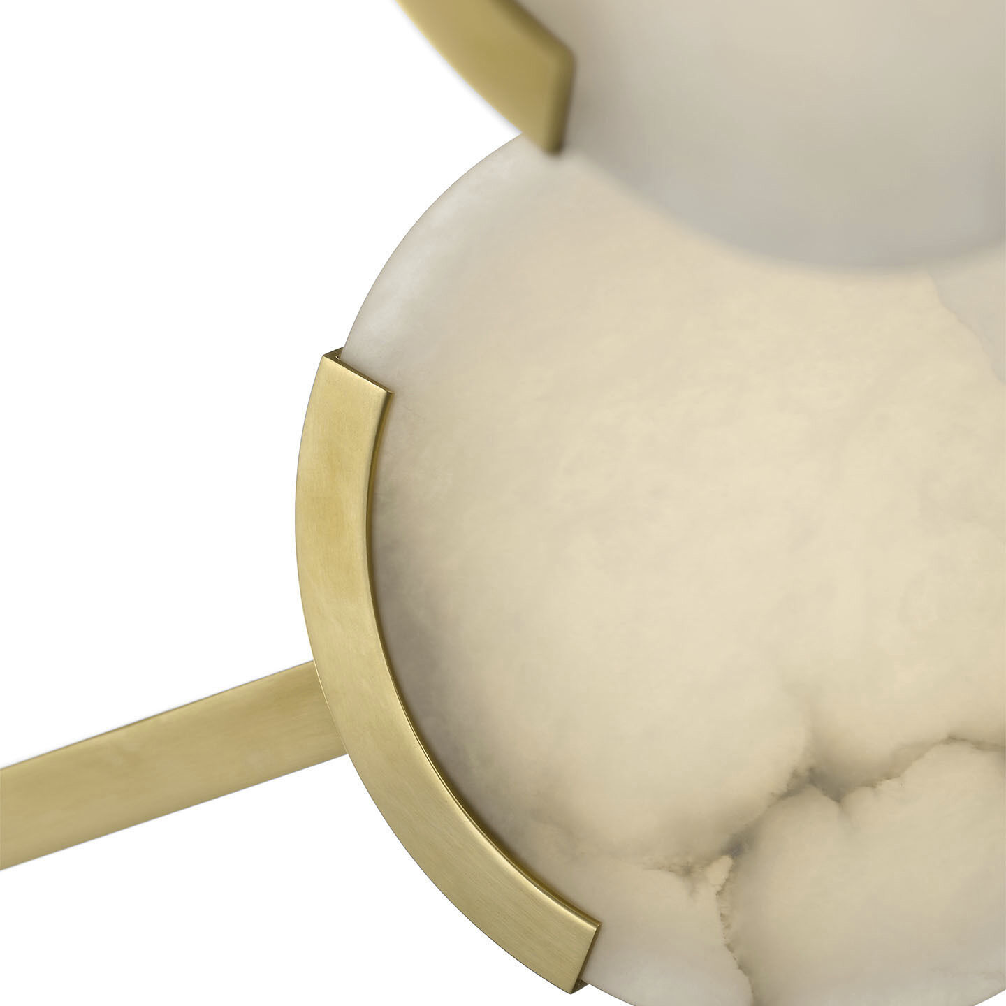 Kelly Wearstler Melange LED 72 inch Antique-Burnished Brass Multi-Positional Chandelier Ceiling Light