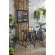 Anita 26 inch Black Wall Shelf