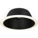 Aaliyah White Recessed in Black / White