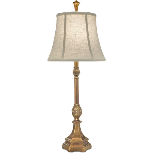 Ellie 33 inch 150.00 watt Polished Honey Brass Buffet Lamp Portable Light