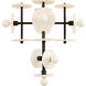 Amani 9 Light 20 inch Black Cashmere Pendant Ceiling Light