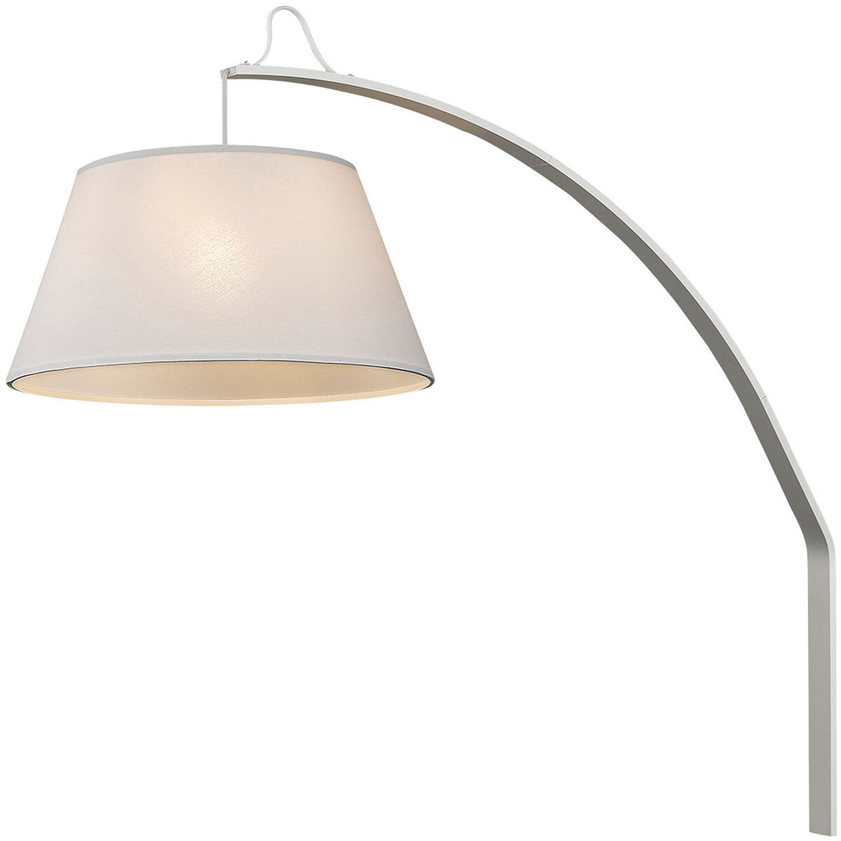 Della 1 Light 20 inch White Sconce Wall Light