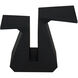 Gaston 30 X 25 inch Matte Black Console/Side Table