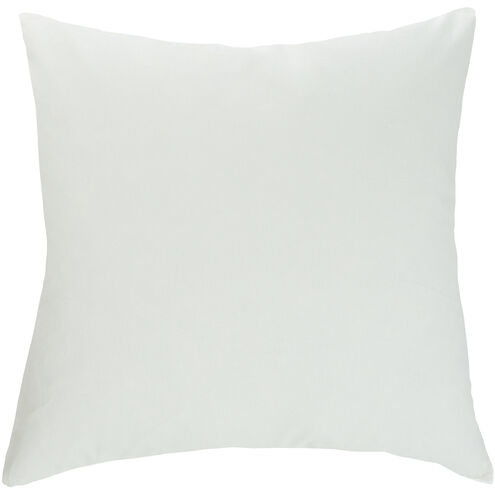 Dann Foley 24 inch White and Red Decorative Pillow